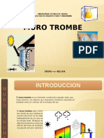 Muro Trombe: Universidad Tecnica de Oruro Facultad de Arquitectura Y Urbanismo