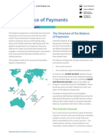 The Balance of Payments