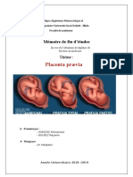 rapport de stage gynecologie-placenta praevia