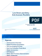 Low Down and Diry - Anti-Forensic Rootkits PDF