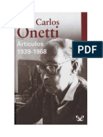 Onetti Juan Carlos - Articulos 1939 1968