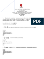 Taller 1 Ecuaciones Diferenciales - Willian Alexander Vélez Moreno - 084900112020