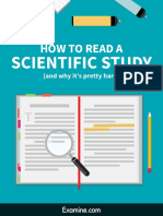 How To Read A: Scientific Study