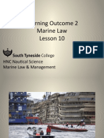 Learning Outcome 2 Marine Law Lesson 10