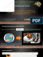 Escenarios Políticos, Económicos, Financieros en Salud 2020