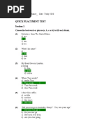 Quick Placement Test MartinTchobanov