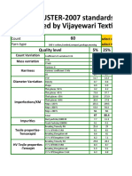 USTER-2007 Standards Ready Reckenor Compiled by Vijayewari Textiles-India Technical Team