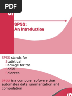 Descriptive Analytics Spss