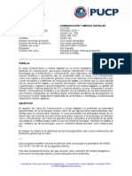 Comunicación y Medios Digitales (COVID-19) PDF