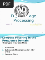 DIP Chap 4 (Filtering in The Frequency Domain) Lect 11