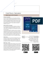 Cold Room Calculator: Mobile App For iOS & Android