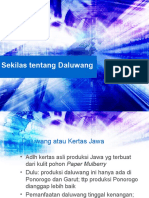 Sekilas Tentang Daluwang