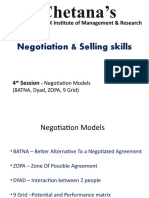Negotiation & Selling Skills: R. K Institute of Management & Research