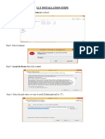 LLT Installation Steps PDF