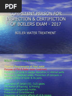 Boiler Water Testing and Treatment Guide | PDF | Boiler | Steam