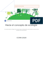 Hacia El Concepto de Ecología Sutori