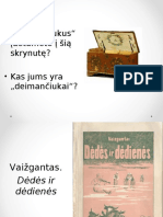 Vaizgantas Dedes Ir Dedienes