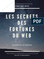 Les Secrets Des Fortunes Du Web - Vincent Mongis PDF