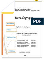 Análisis estructura grupo Juliana