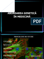 C1a Abordarea Genetica in Medicina