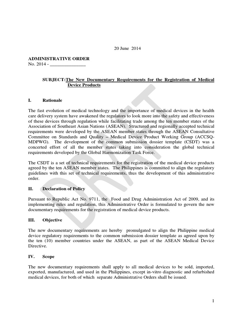phl186 T | PDF | Medical Device | Food And Drug Administration