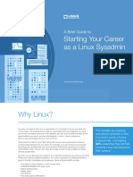 Starting Your Career As A Linux Sysadmin: A Brief Guide To