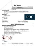 Msds of Methyl Chloroform