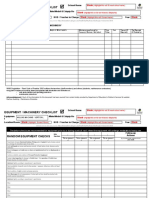 Equipment / Machinery Checklist: Blank