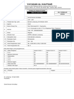 Formulir Pendaftaran PDF