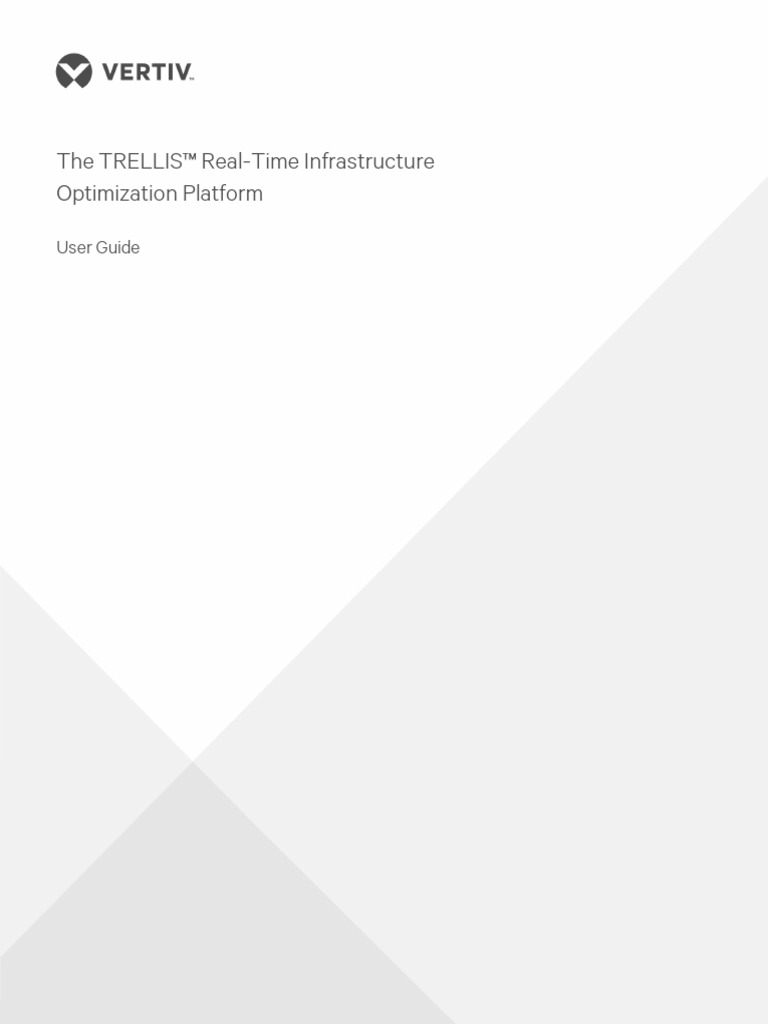 Trellis Real Time Infrastructure Optimization Platform User Guide 00