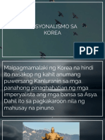Nasyonalismo Sa Korea