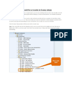 How To Find USER EXIT FOR A TCODE