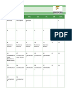 Calendario Por Covid-19