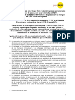 COLOMBIA - Resultados Grupo Éxito 1er Trimestre 2020