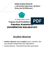 Statistik Analisis Bivariat-Non Parametrik - 0