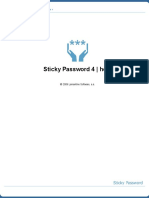 Manual Sticky Password
