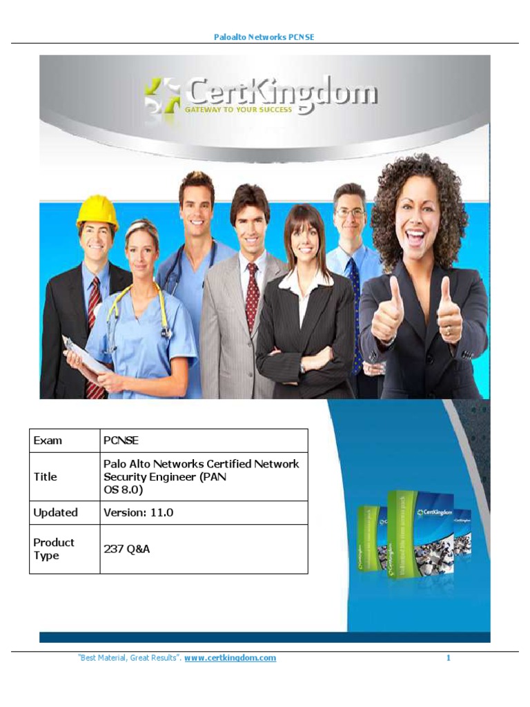 PCNSE PDF Testsoftware