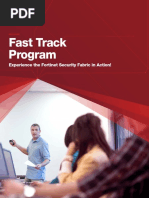 Fast Track Program: Experience The Fortinet Security Fabric in Action!