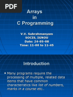 Array in C PDF