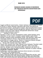 Bab 14.memahami Pandangan Agama-Agama Di Indonesia Terhadap Tindakan-Tindakan Praktek Kedokteran Dan Kebidanan