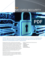 Electronic Data Security Brochure