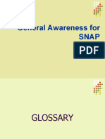 General Awareness For Snap