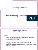 Digital Logic Families & Metrics For Logic Gate Comparison