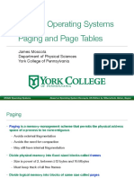 CS420: Operating Systems Paging and Page Tables