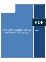 Autumn Class Guide 2020 PDF