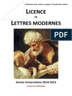 Licence LM 14-15 PDF