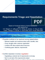5.1 Requirements Triage and Negotiation