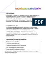Inventario de Preferencias Universitarias PDF
