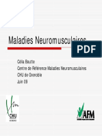 Maladies Neuromusculaires: Célia Boutte Centre de Référence Maladies Neuromusculaires CHU de Grenoble Juin 09