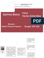 Ingeniería en Control y Automatización: Teorías Ácido-Base